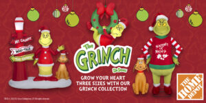 Gemmy Industries Grinch Inflatables