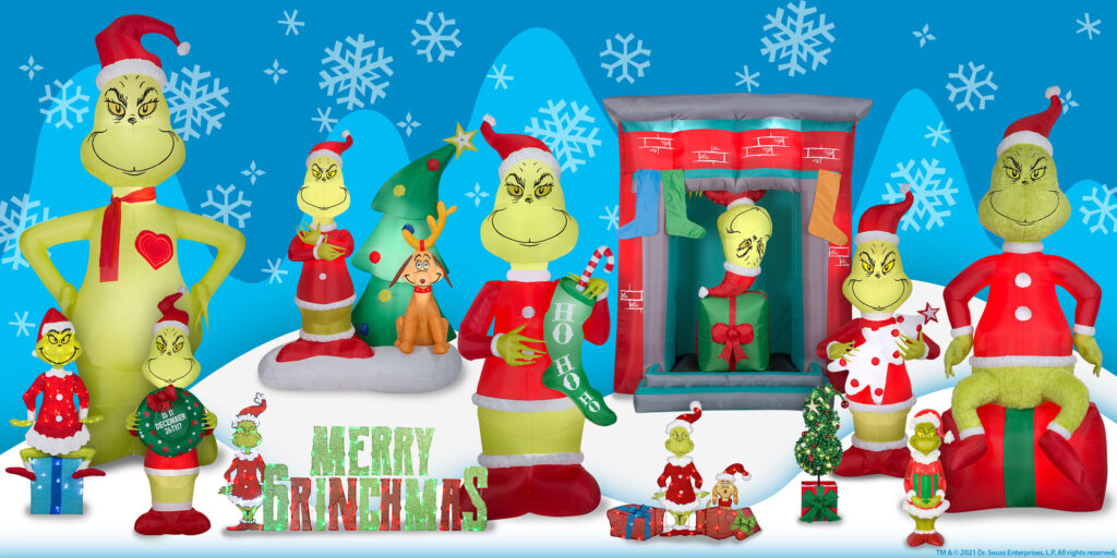 Gemmy Industries Grinch Inflatables